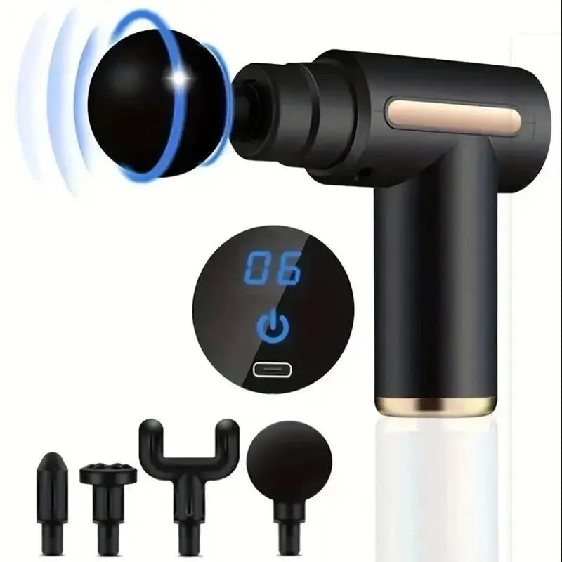 Nuevo Mini Masajeador Muscular Pro Portátil