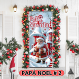 Nuevos Forros Navideños para Puertas (Por la gran variedad y cantidad limitada los modelos son aleatorios)