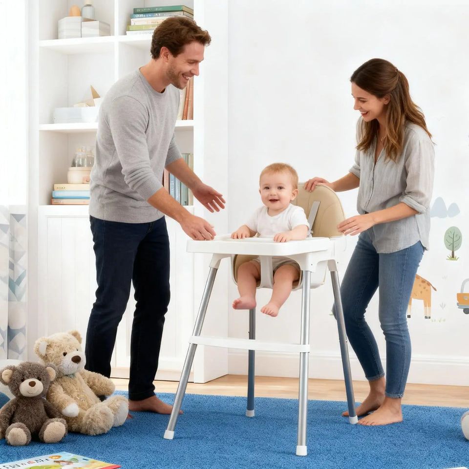 Nueva Silla Alta Infantil Fácil y Segura