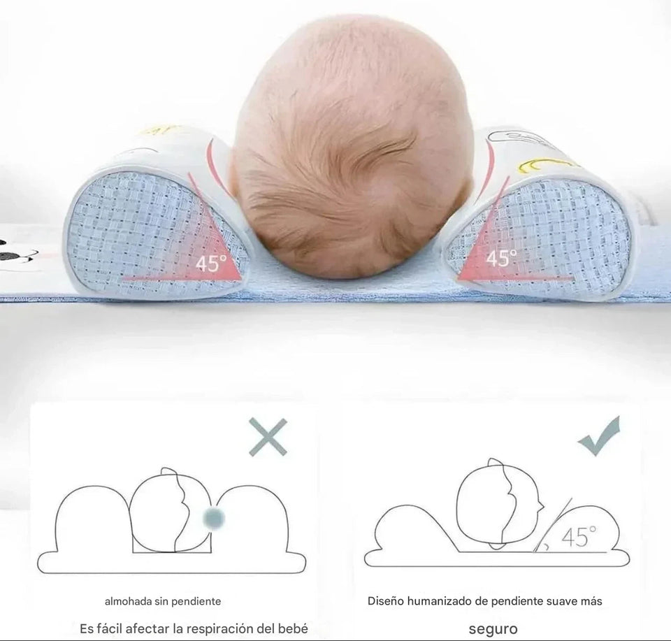Nueva Almohada Bebé Cabeza Segura