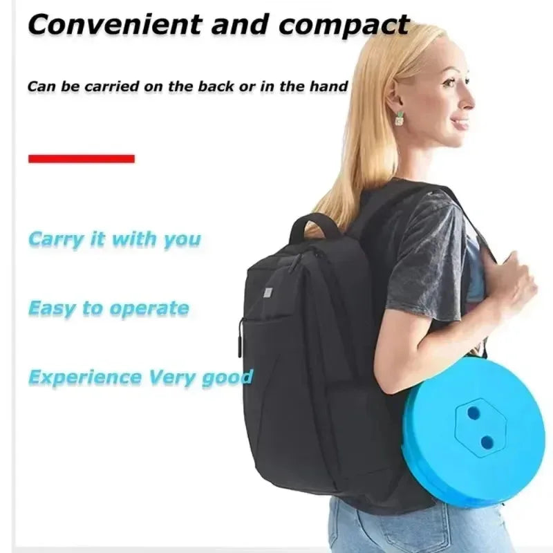 Nuevo Silla Plegable Telescópica Compacta Portátil