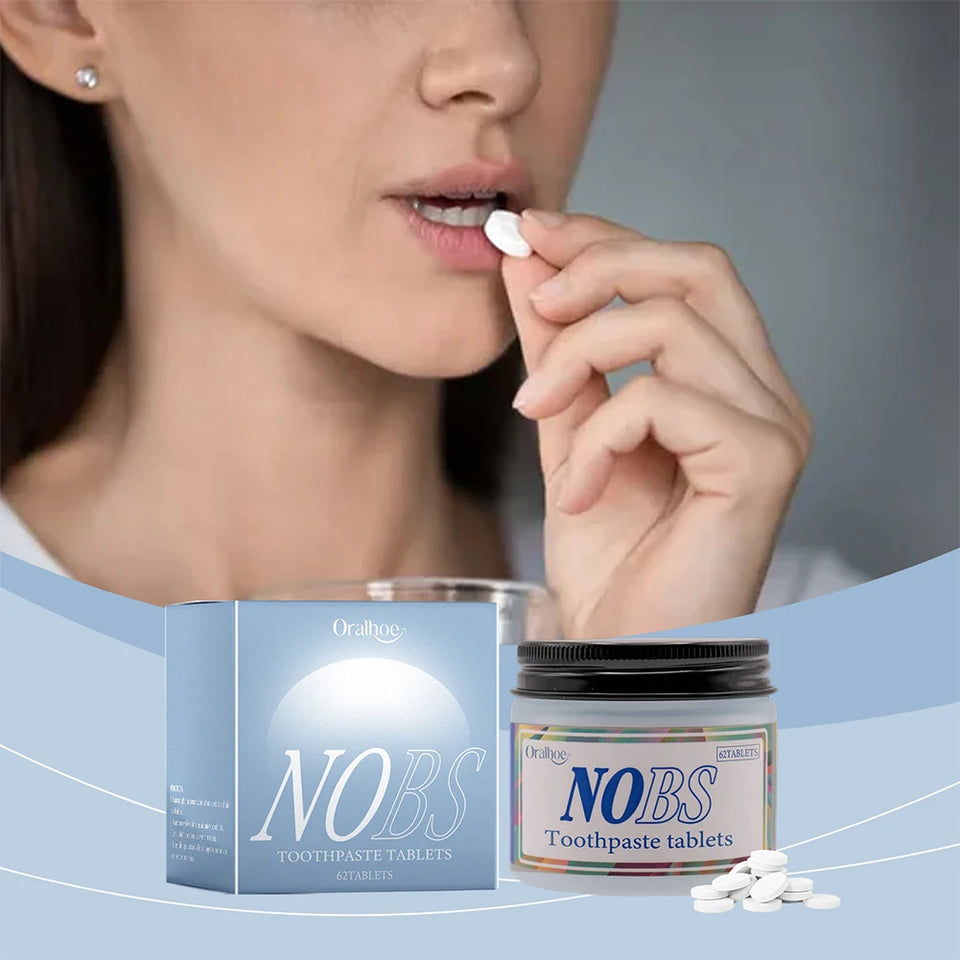 Nuevo Tabletas 62 capsulas Dentales Viaje Frescura Blanqueo