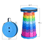 Nueva Silla Plegable Telescópica Compacta Portátil
