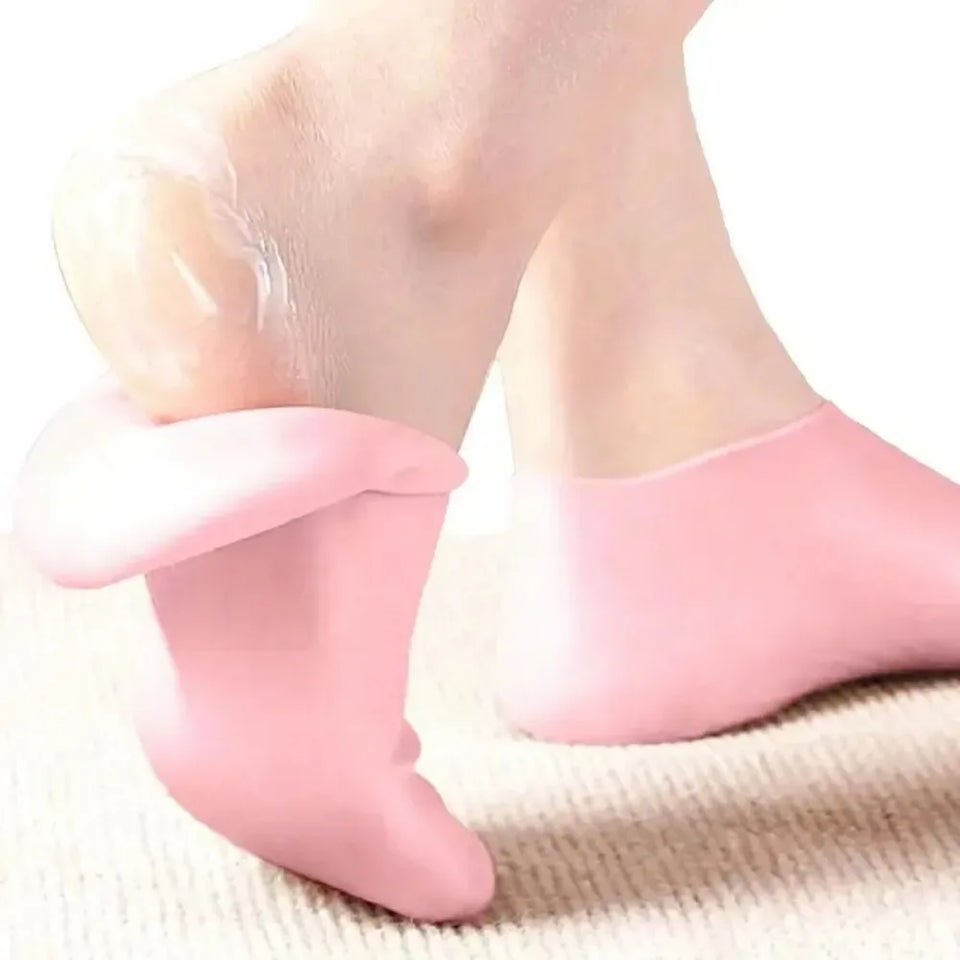 Nuevo Calcetines Hidratantes de Silicona para Pies