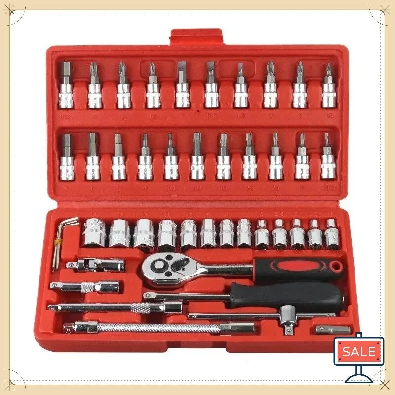 Nuevo Kit Completo Herramientas Auto Fácil