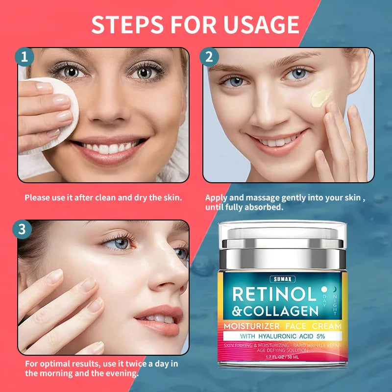 Nueva Crema Renovadora Facial Retinol Pro