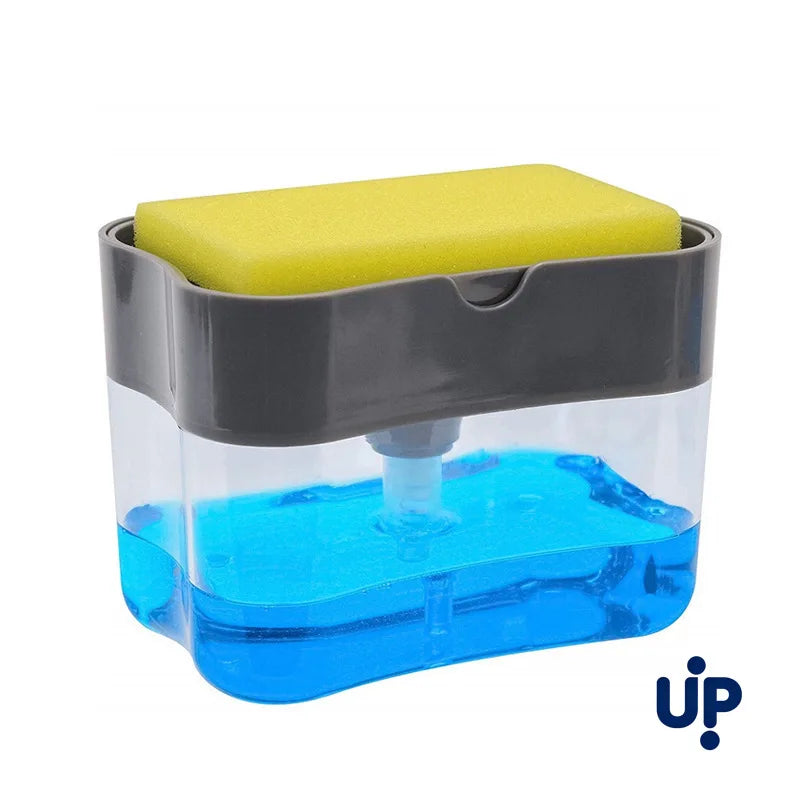 Nuevo Dispensador de Jabón y Esponja de Cocina