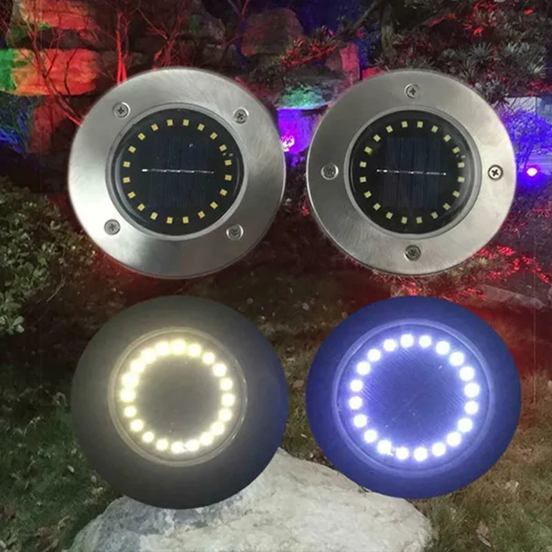 Nuevas Luces Solares Empotrables para Jardín