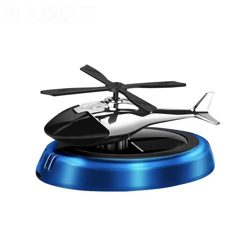 Nuevo Mini Avión Aromático Solar Giratorio