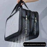 Nuevo Bolsa transparente 2 en 1