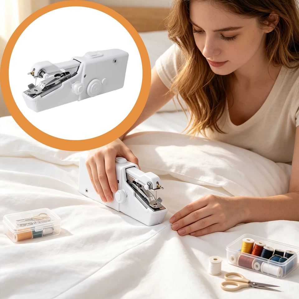 Nuevo Máquina de Coser Portátil Mini Fácil