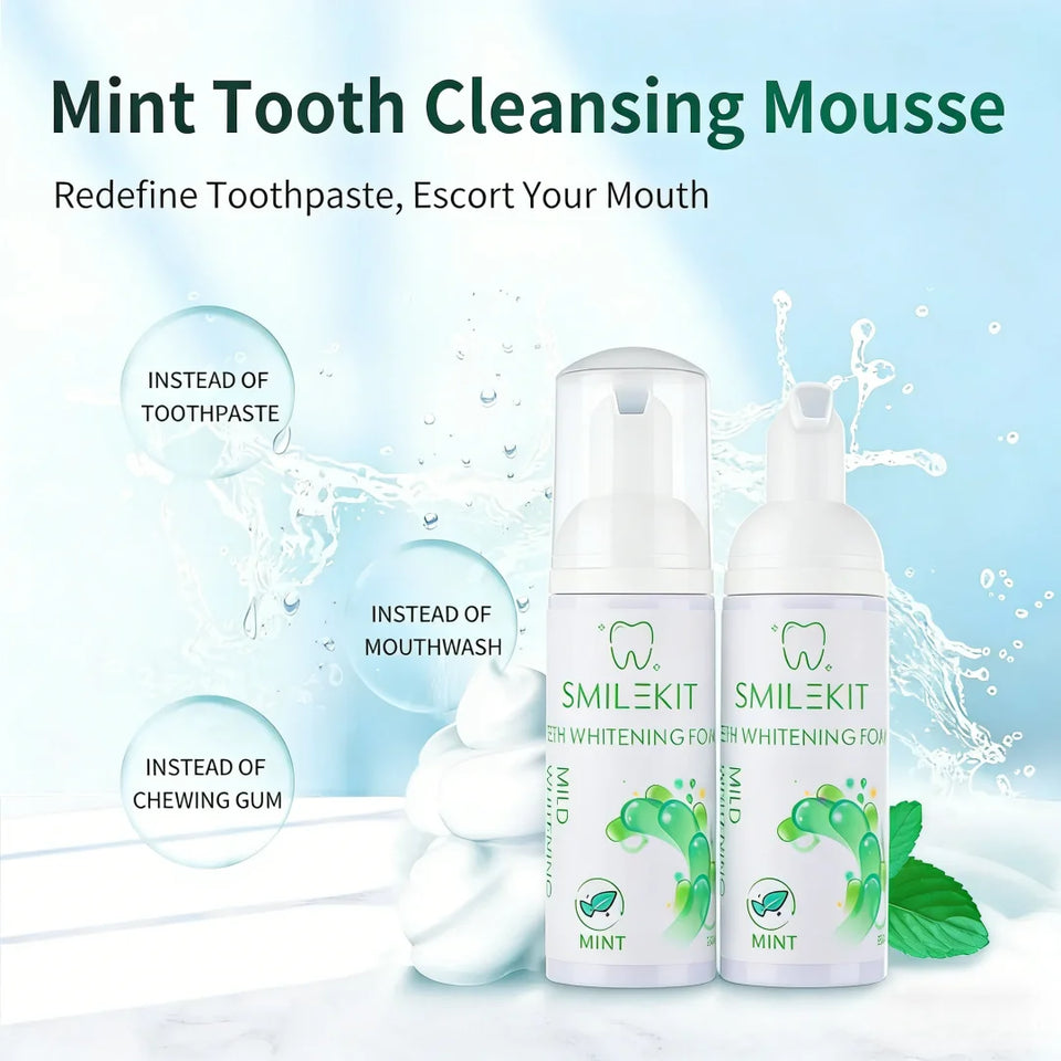 Nuevo Mousse Dental Espuma Fresca