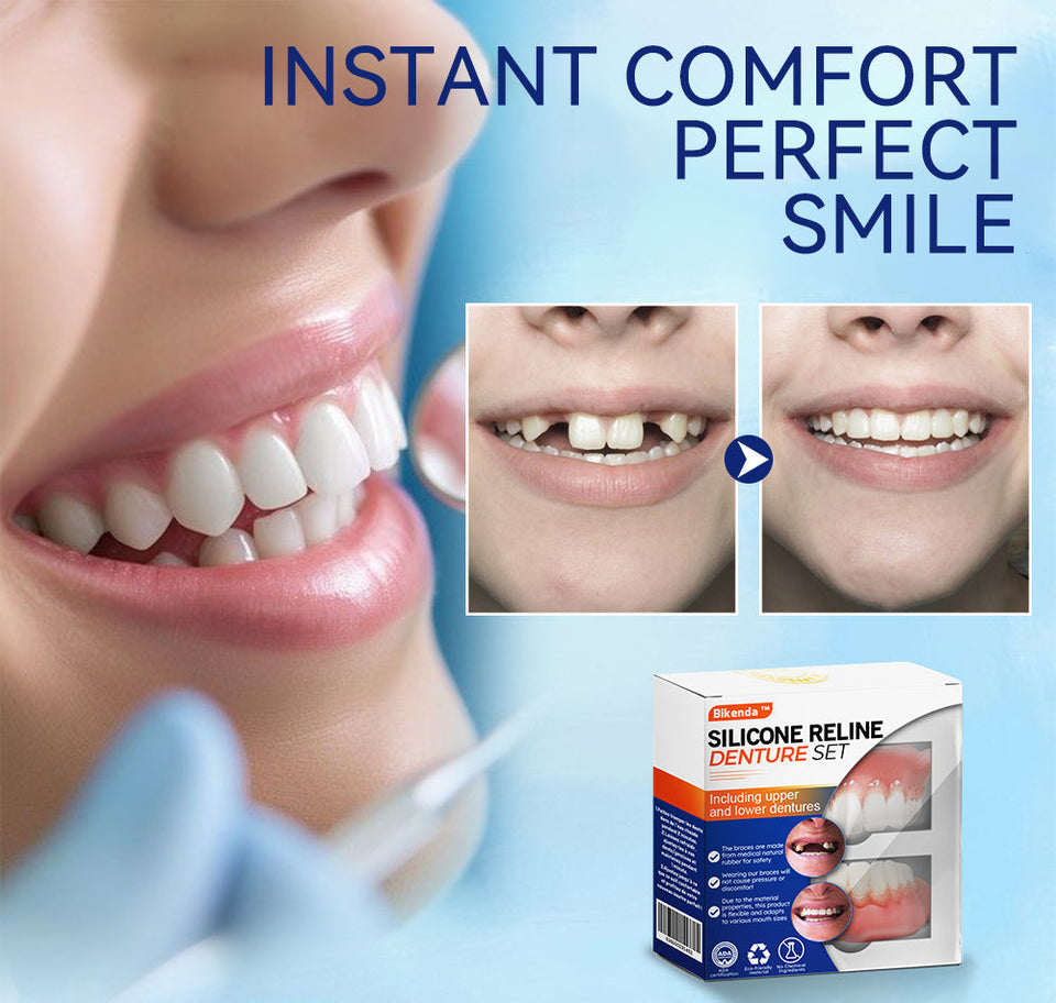 Nueva Dentadura de silicona Perfecta en Casa
