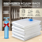 Nuevo Bolsas Vacío Compactas para Ropa