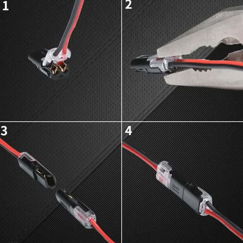 Nuevo Conectores Push-in Doble Rápidos Seguros