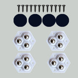 Ruedas Giratorias Mágicas pack de 4 ruedas