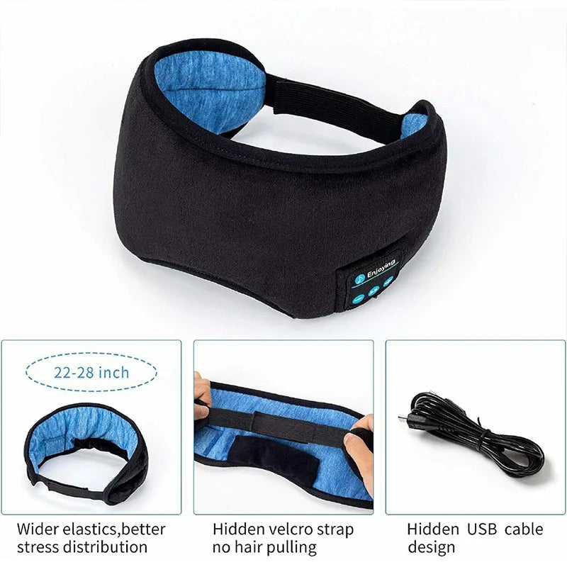 Nueva Máscara Auricular Bluetooth para Dormir