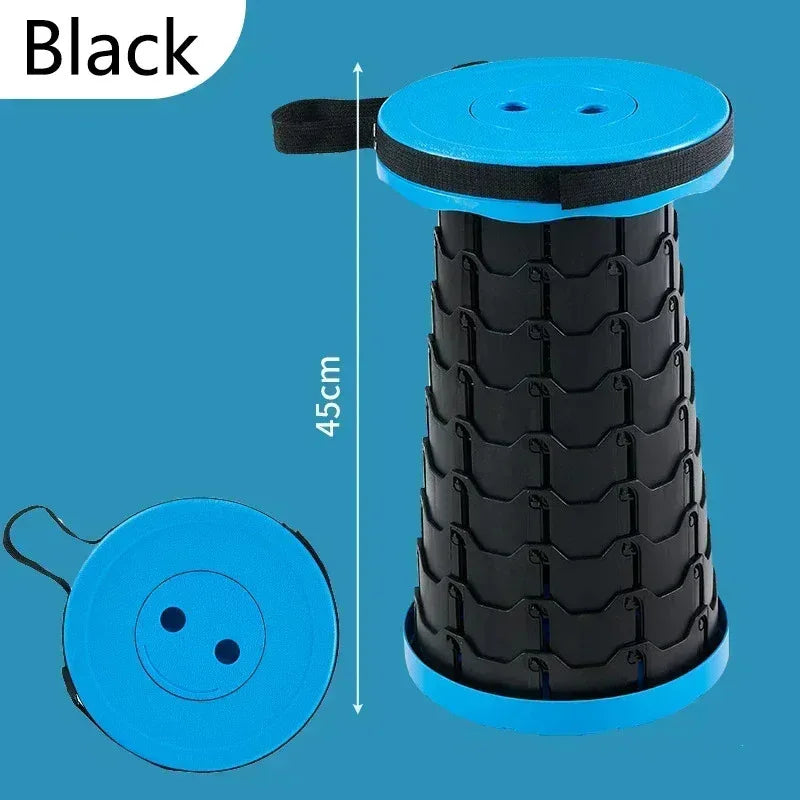 Nuevo Silla Plegable Telescópica Compacta Portátil