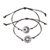 Nuevas Pulseras Románticas de 2 unidades Luna y Sol