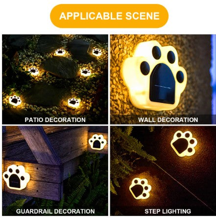 Nuevas Luces Solares Huella LED