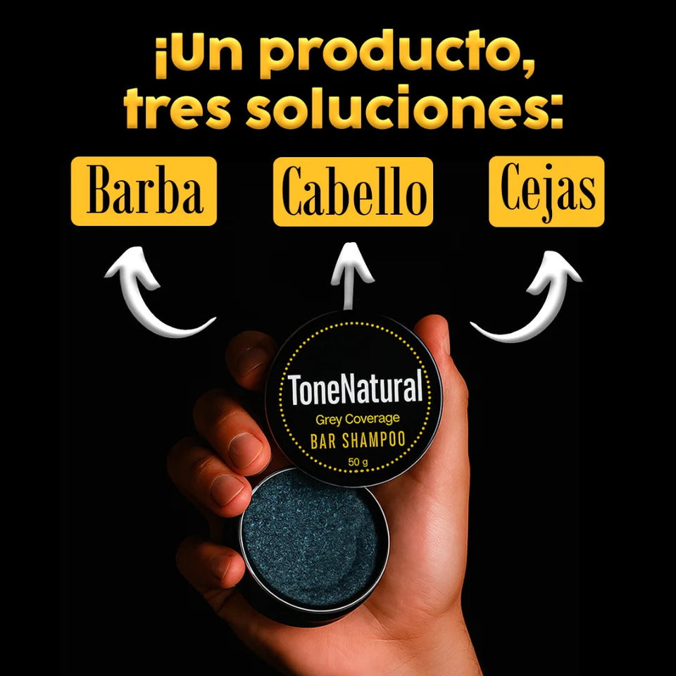 Nuevo Jabón Milagroso para el Cabello, barba y cejas