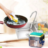 Nuevo Dispensador de Jabón y Esponja de Cocina