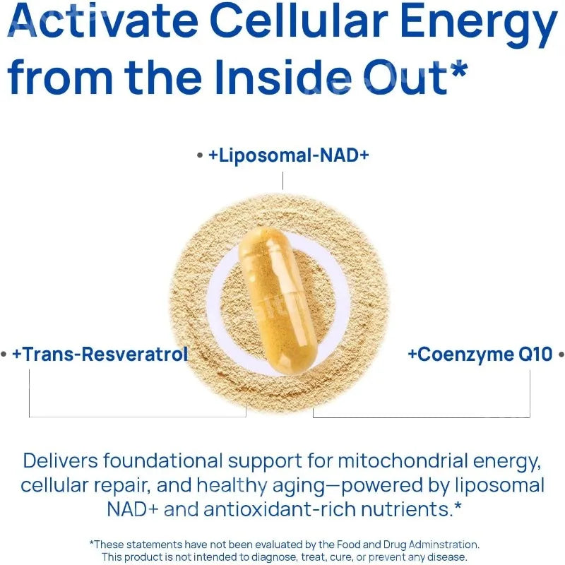 Nueva Energía Vital Masculina NAD Plus