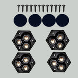 Ruedas Giratorias Mágicas pack de 4 ruedas