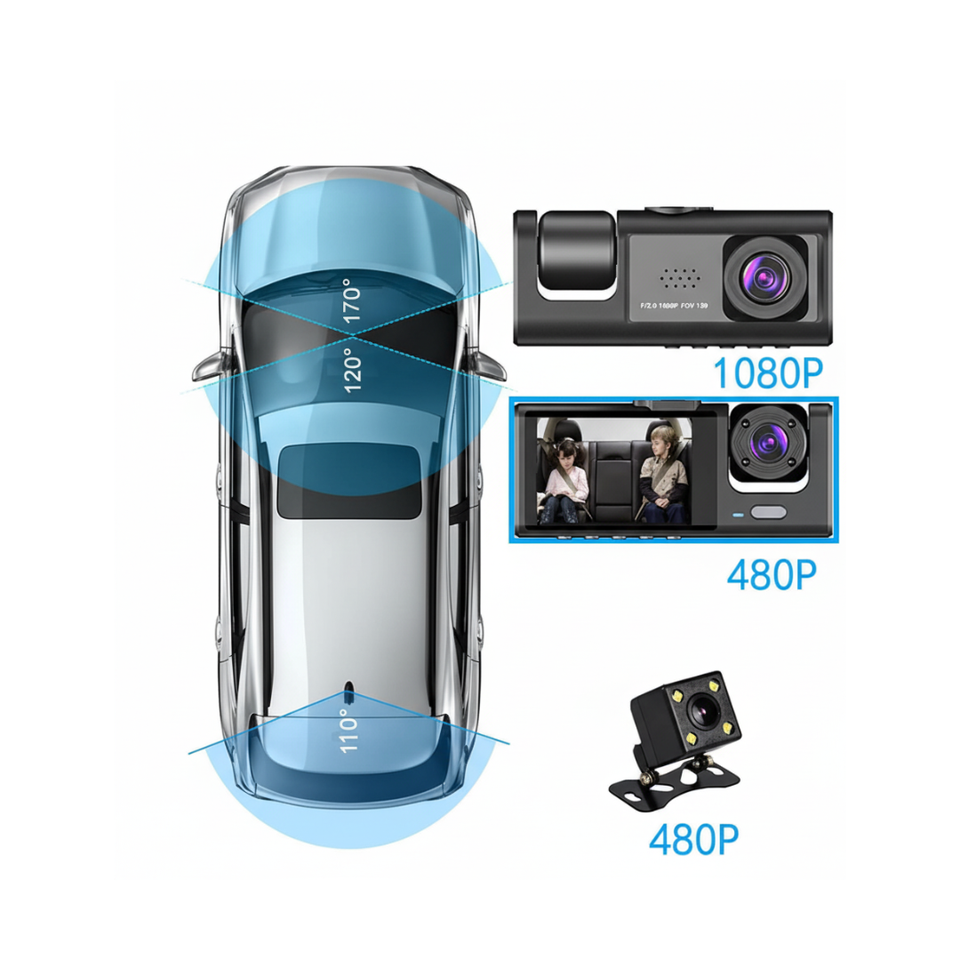 Cámara para Auto Visión Nocturna HD