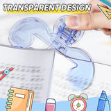 Nuevo Sujeta Páginas Transparente Portátil