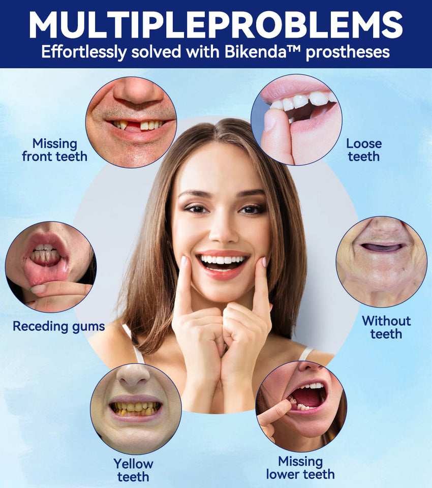 Nueva Dentadura de silicona Perfecta en Casa