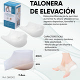 Nuevas Talonera terapeutica en silicona PasoConfort® lleve un par (2 unidades)
