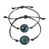 Nuevas Pulseras Románticas de 2 unidades Luna y Sol