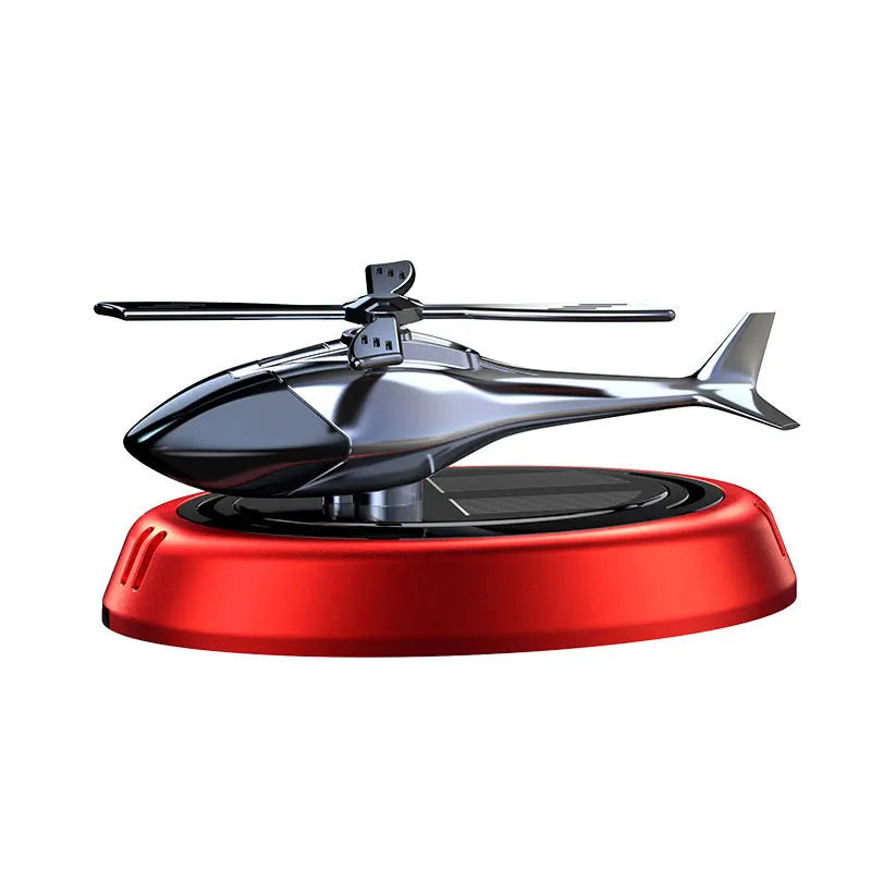 Nuevo Mini Avión Aromático Solar Giratorio