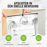 Nuevas Bolsas Reutilizables de Aluminio pack de 50 fundas