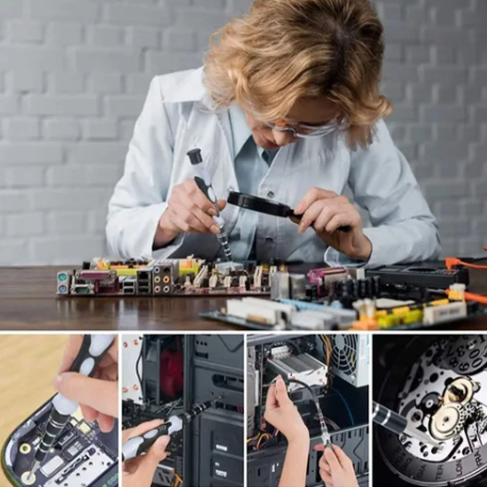 Nuevo Kit Destornilladores Magnéticos Pro Multiusos Fuerte