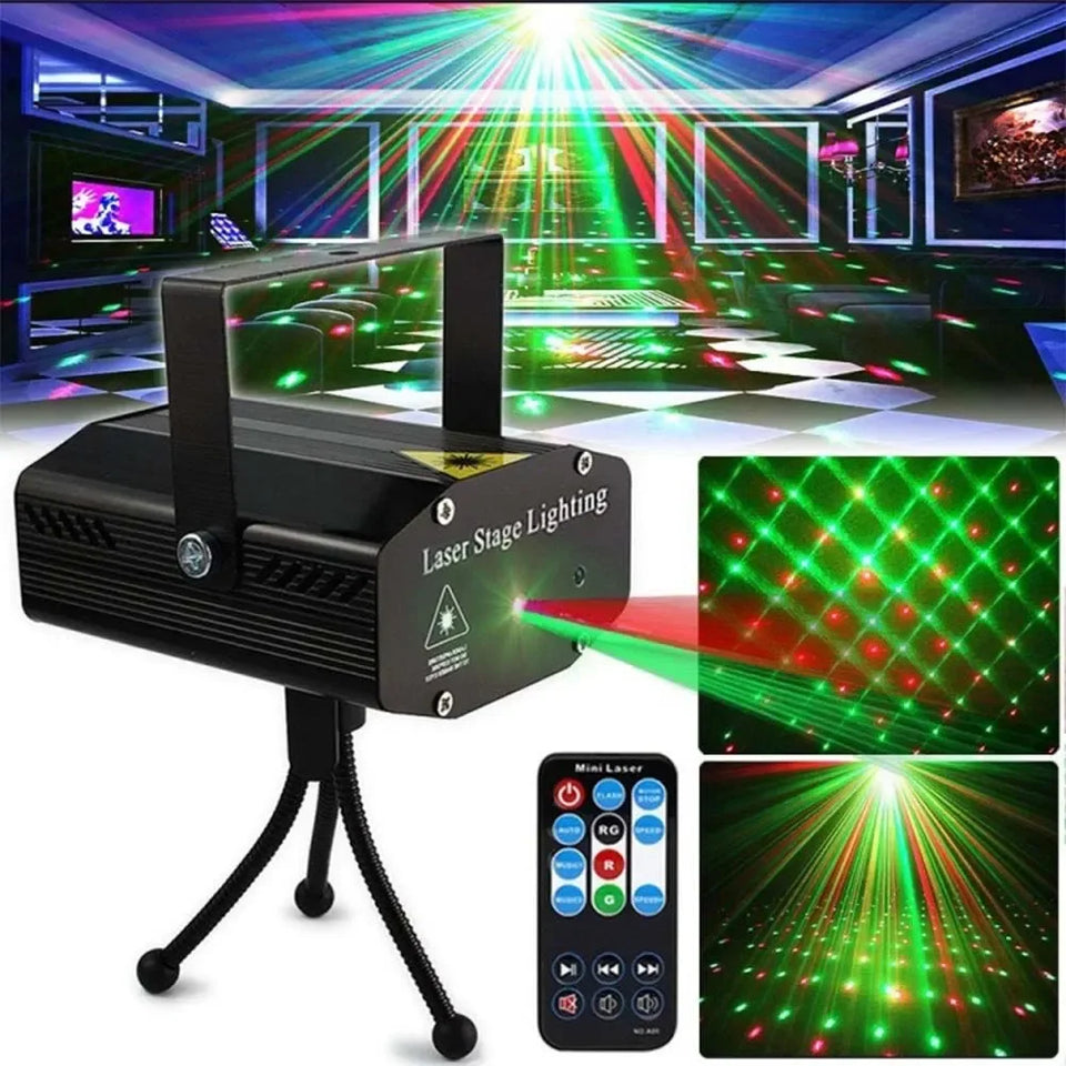Nuevo Proyector de luces led para fiestas a control