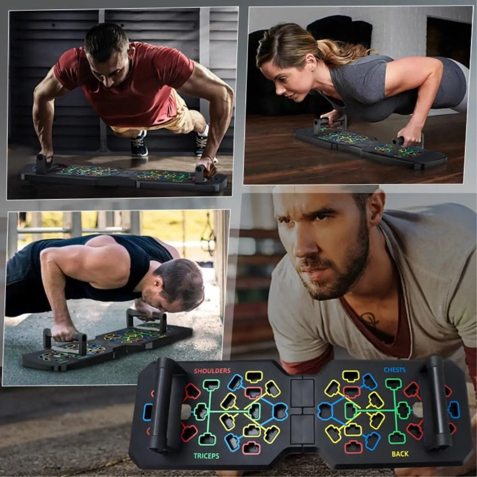 Nuevo Tablero de Flexiones Plegable Fitness