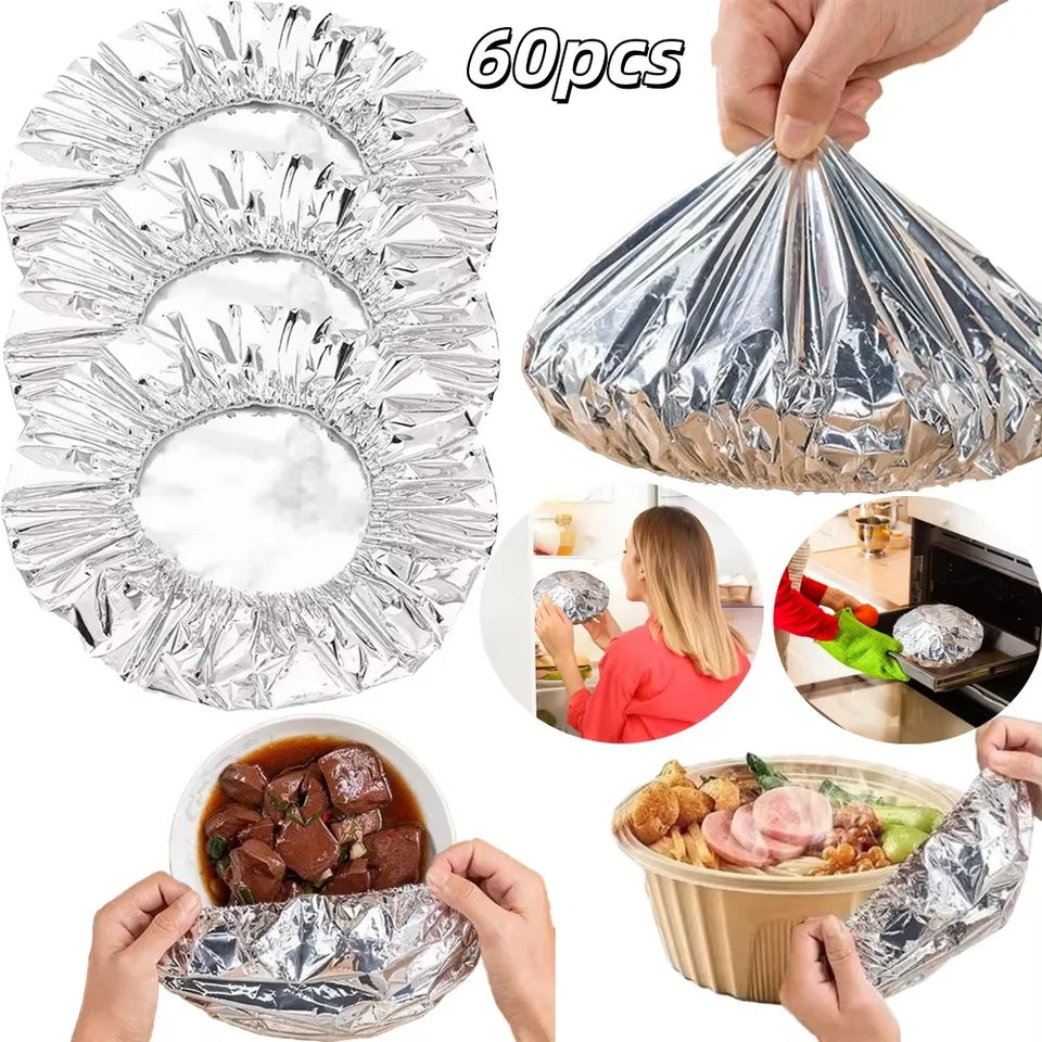 Nuevas Tapas Reutilizables Aluminio para Tazones