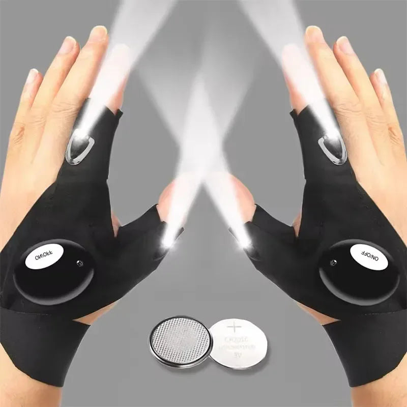 Nuevos Guantes LED para Noches Activas