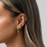 Nuevos Aretes Chapados en oro e hipoalergénicos