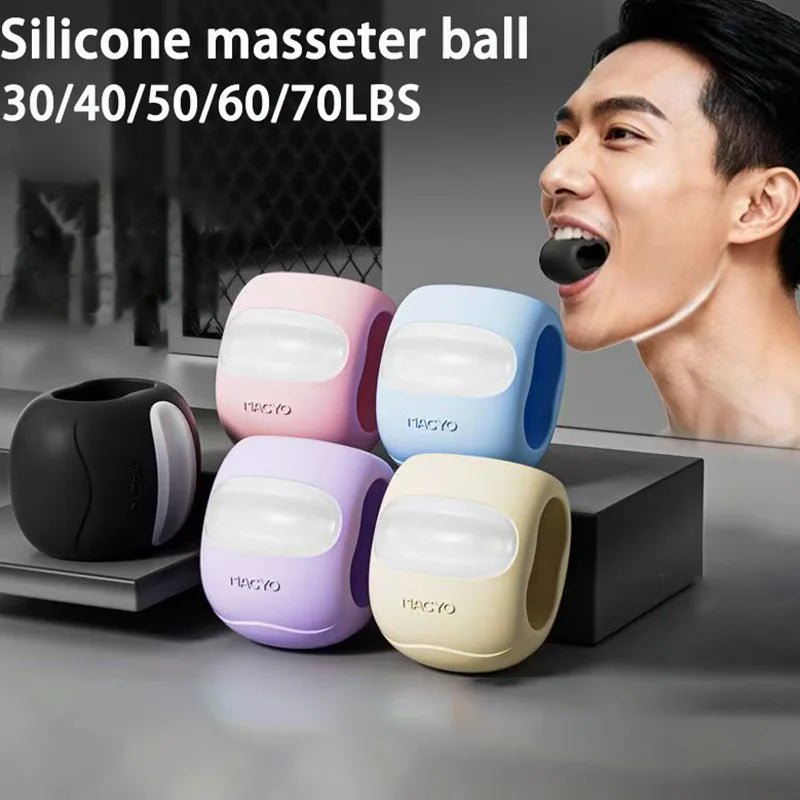 Nuevo ejercitador Facial Silicona Compacto