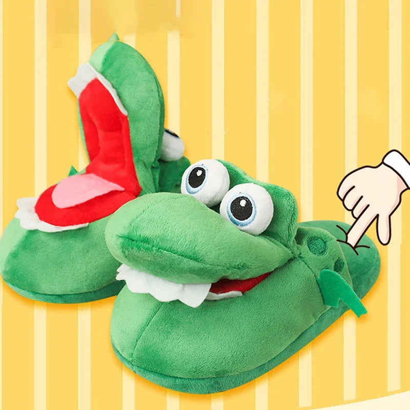 Nuevas Pantuflas Crocodilo Divertidas