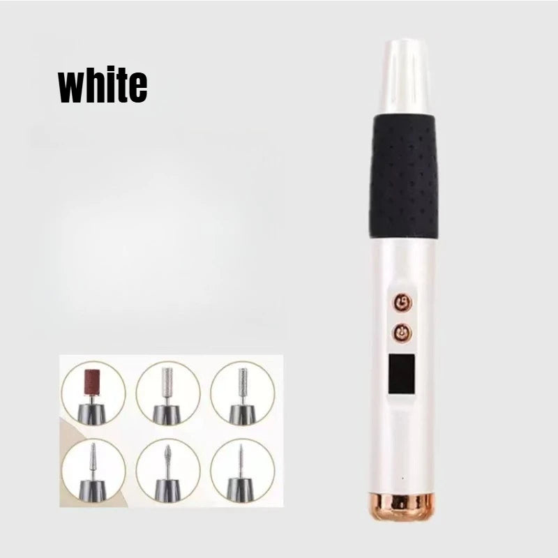 Nuevo Pulidor de Uñas Recargable Fácil