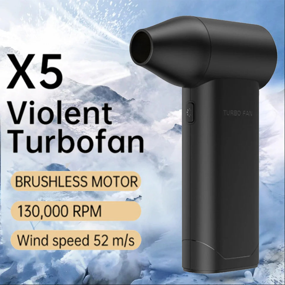Nuevo Soplador Turbo Portátil Pro Potente