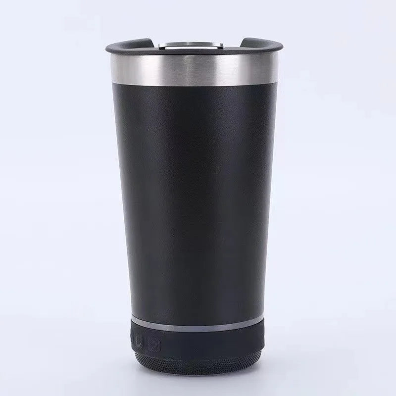 Nuevo Vaso Sonoro Bluetooth Portátil Acero