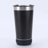 Nuevo Vaso Sonoro Bluetooth Portátil Acero