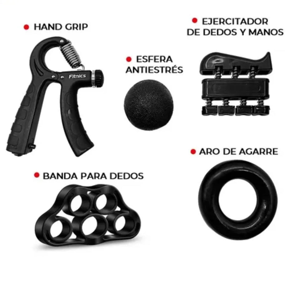 Nuevo Fortalecedor de Agarre 5 en 1