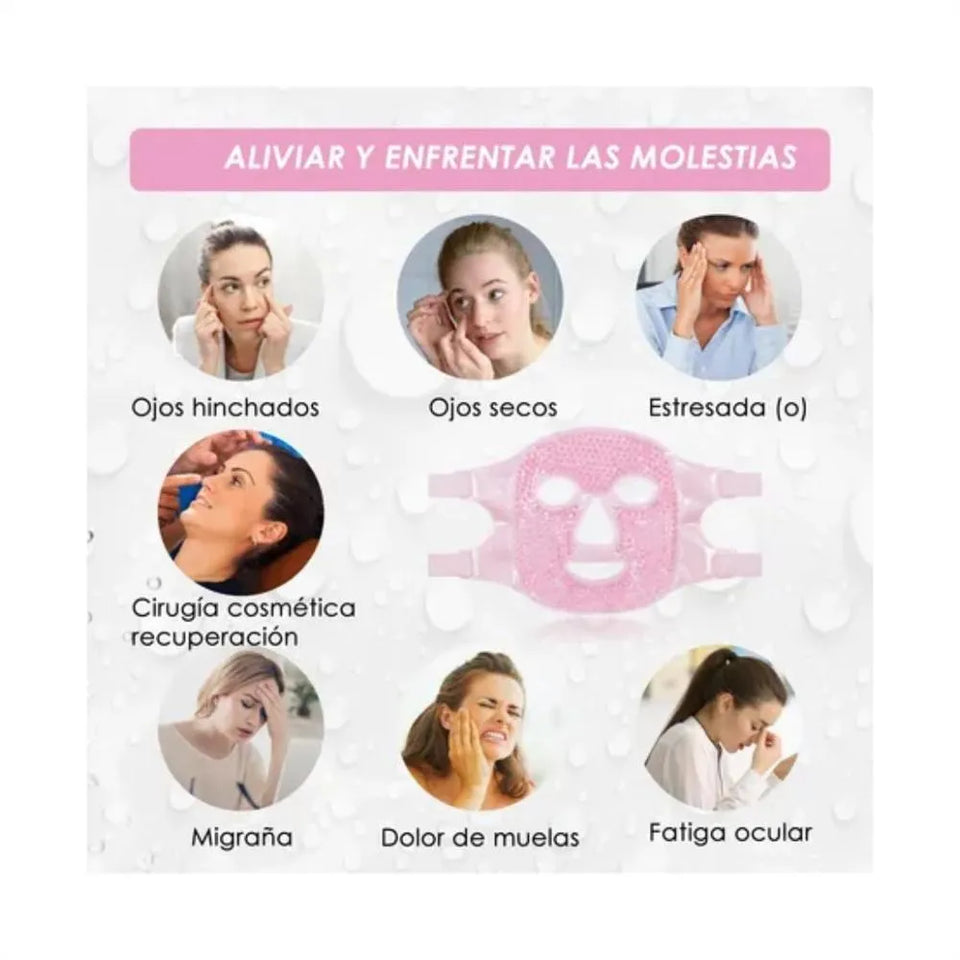 MÁSCARA FACIAL FRÍA PARA OJOS