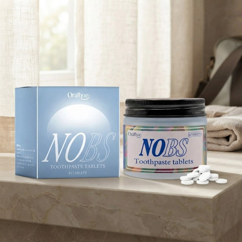 Nueva kit de 62 Pastillas dentífricas blanqueadoras de viaje
